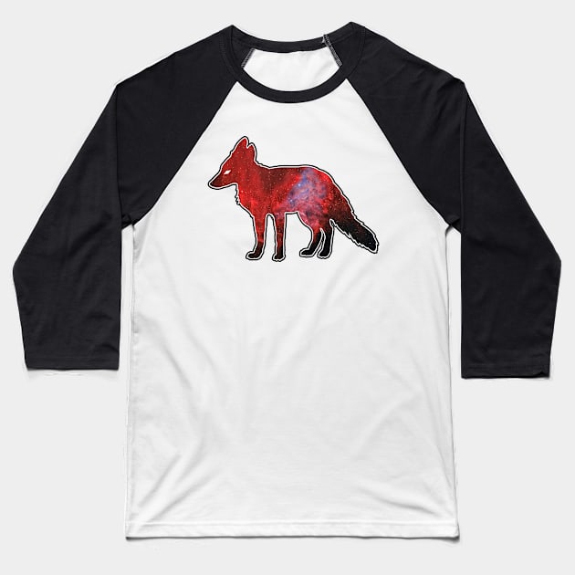 Cosmic Fox Baseball T-Shirt by KamehamehAsh